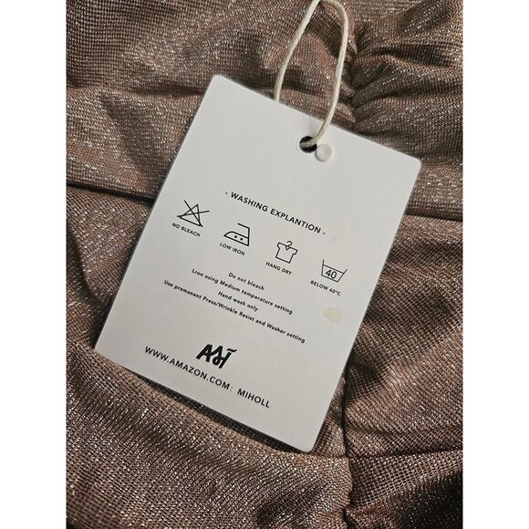 Women's Long Sleeve Off the Shoulder Shirts Tight Fitted Ruched - Size SM - Picture 4 of 6